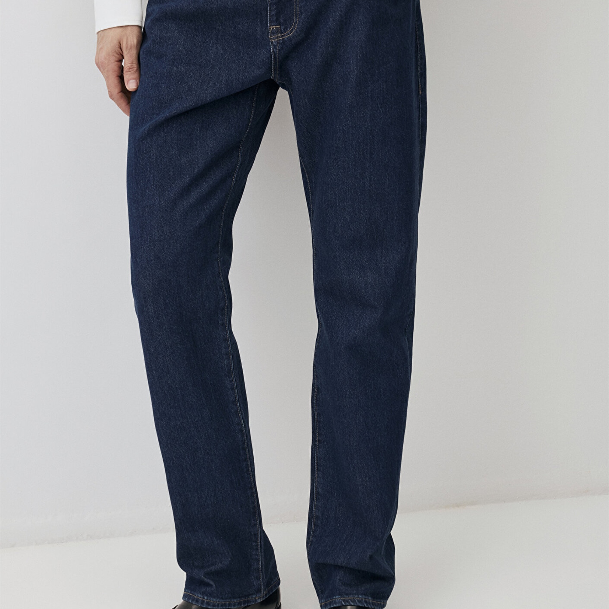 Mavi Lisbon Edition Puslu Koyu Mavi Jean Pantolon 0010039-90584