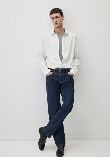  Mavi Lisbon Edition Puslu Koyu Mavi Jean Pantolon 0010039-90584