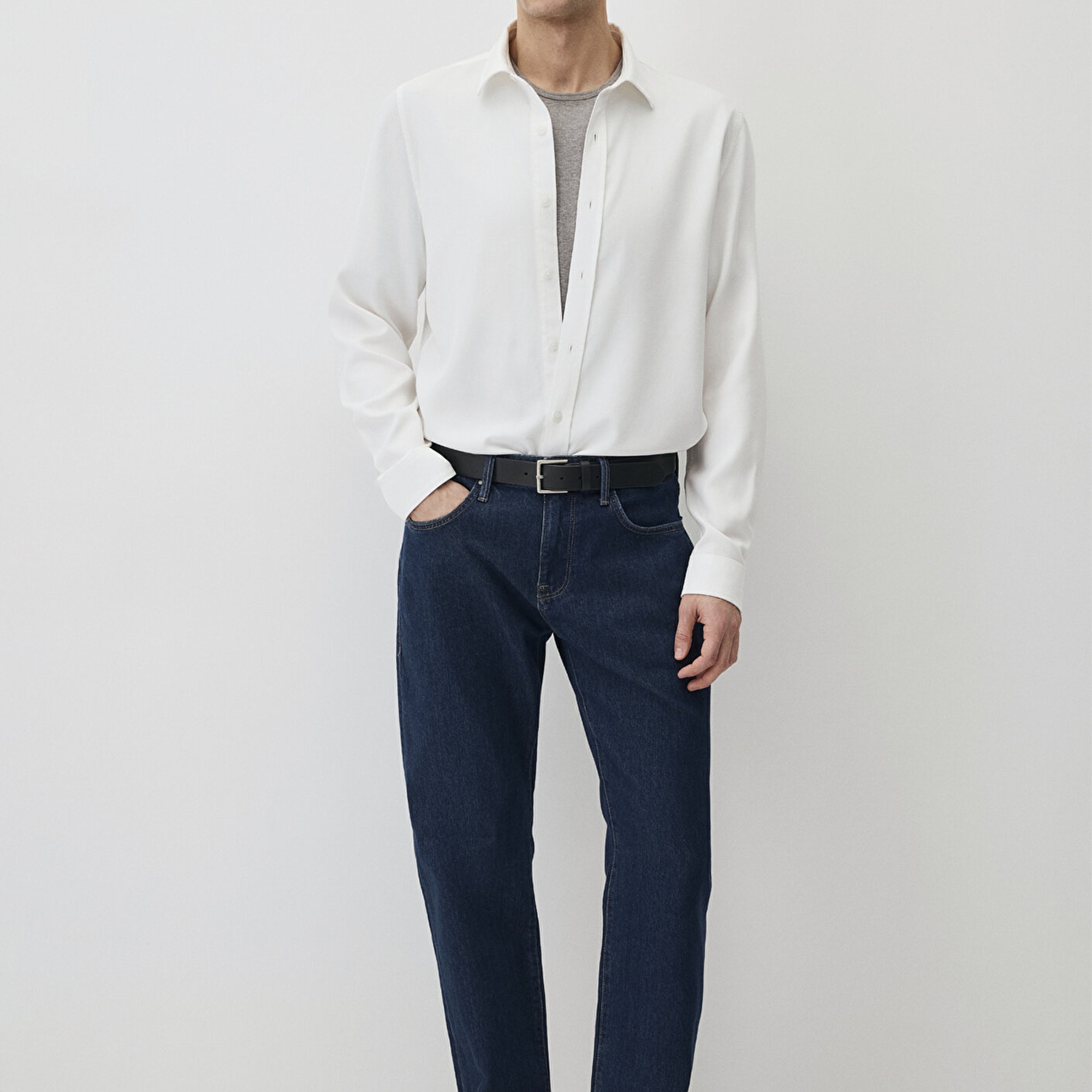 Mavi Lisbon Edition Puslu Koyu Mavi Jean Pantolon 0010039-90584