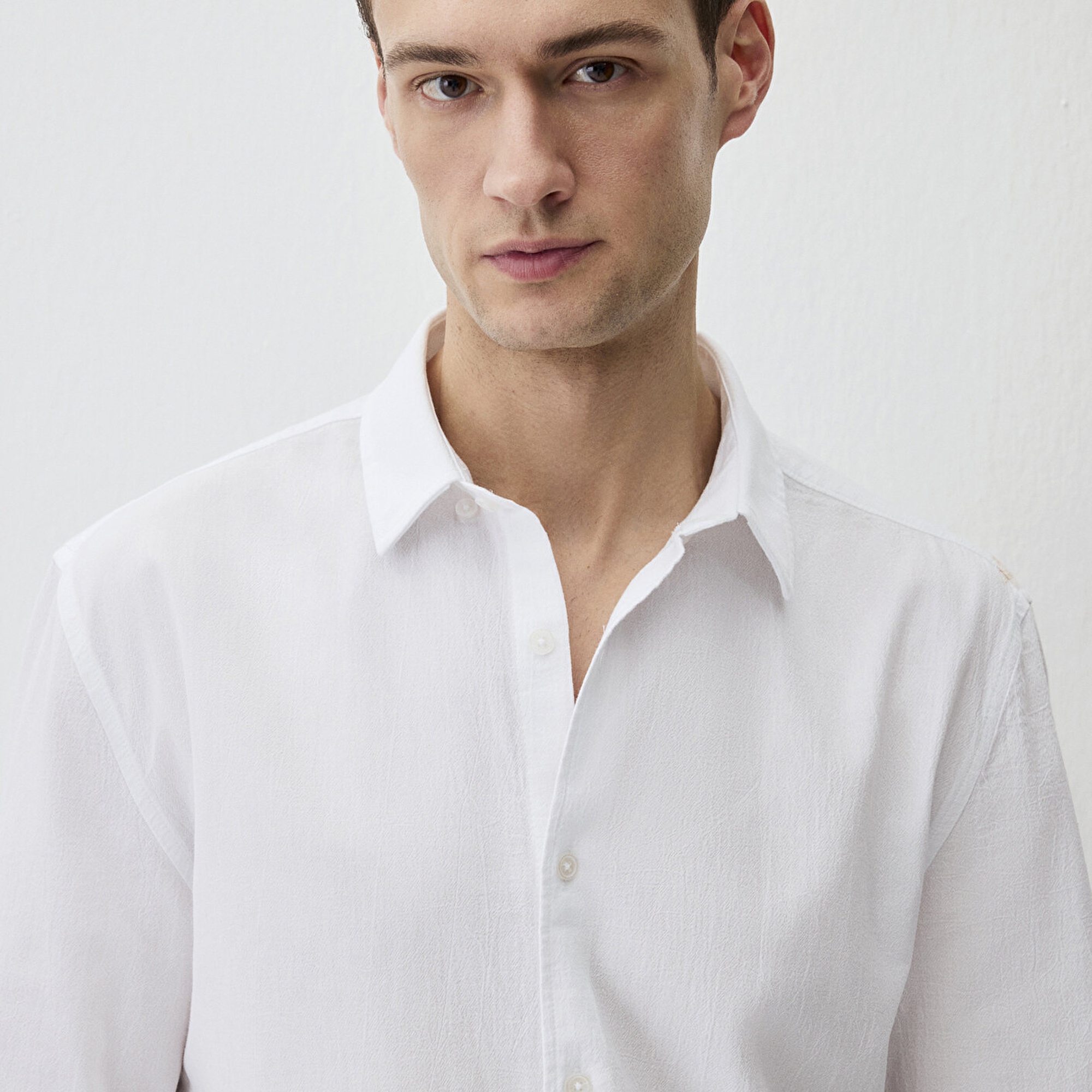 Mavi Beyaz Gömlek Regular Fit / Normal Kesim 0211554-620