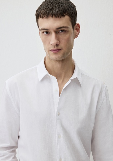  Mavi Beyaz Gömlek Regular Fit / Normal Kesim 0211554-620