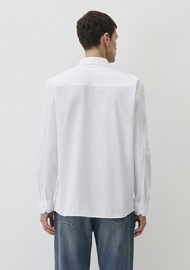  Mavi Beyaz Gömlek Regular Fit / Normal Kesim 0211554-620