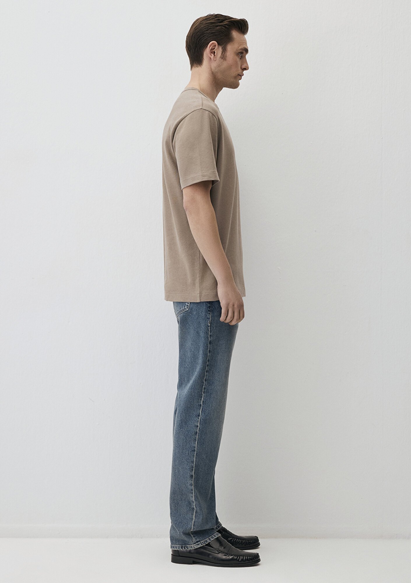 Mavi Bej Basic Tişört Regular Fit / Normal Kesim 0611903-70321