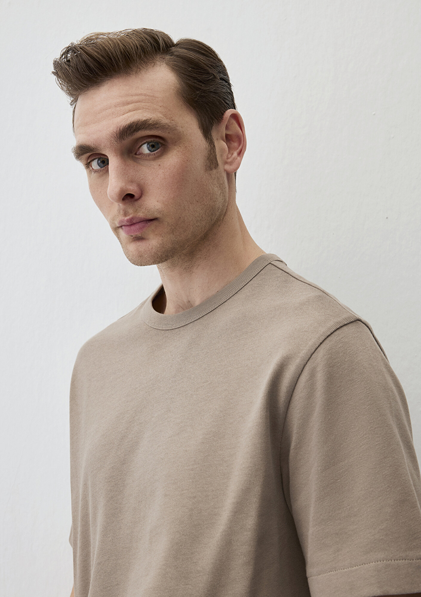 Mavi Bej Basic Tişört Regular Fit / Normal Kesim 0611903-70321