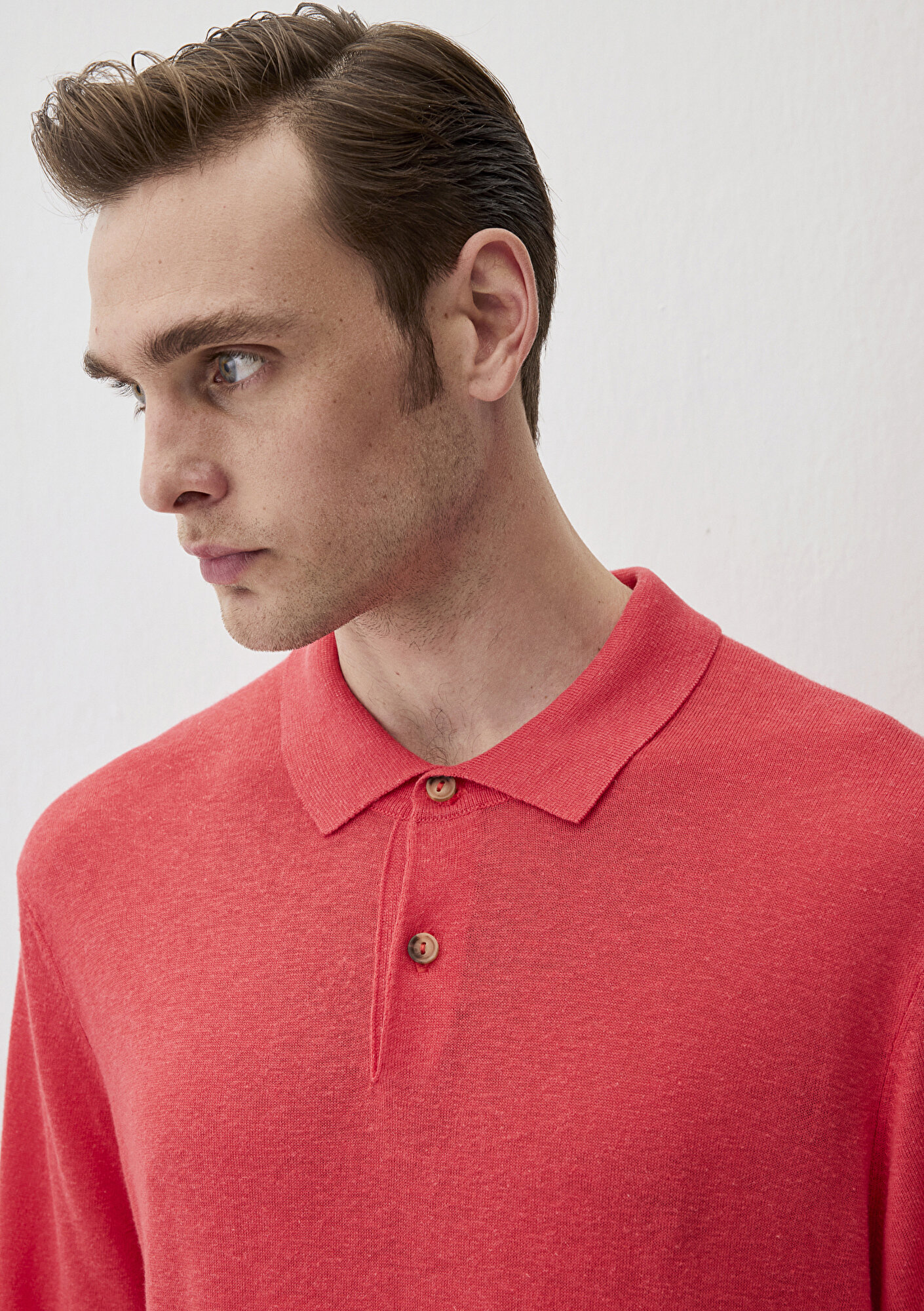 Mavi Pembe Kısa Kollu Triko Polo 0710304-70967