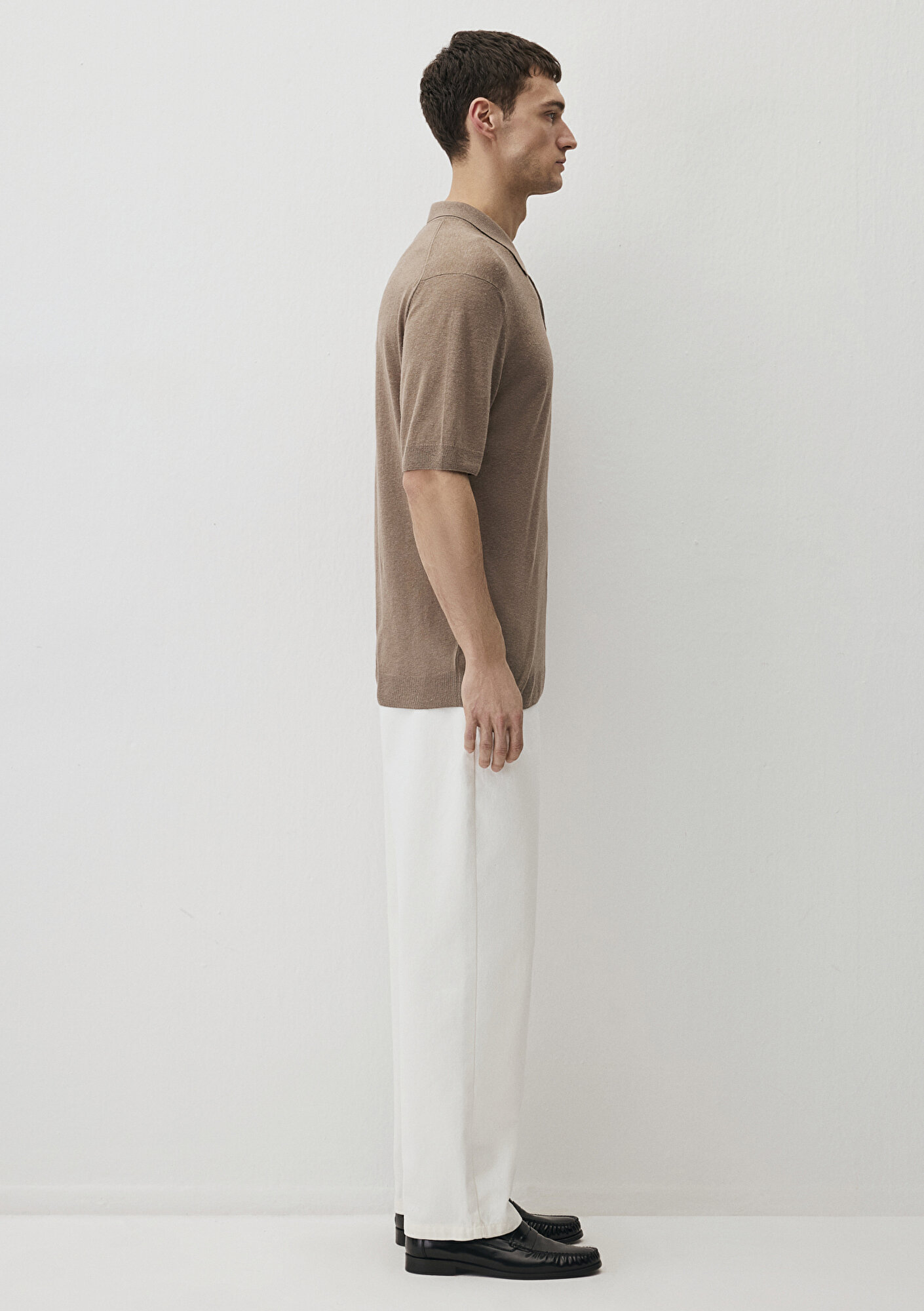 Mavi Kahverengi Kısa Kollu Triko Polo 0710304-70321