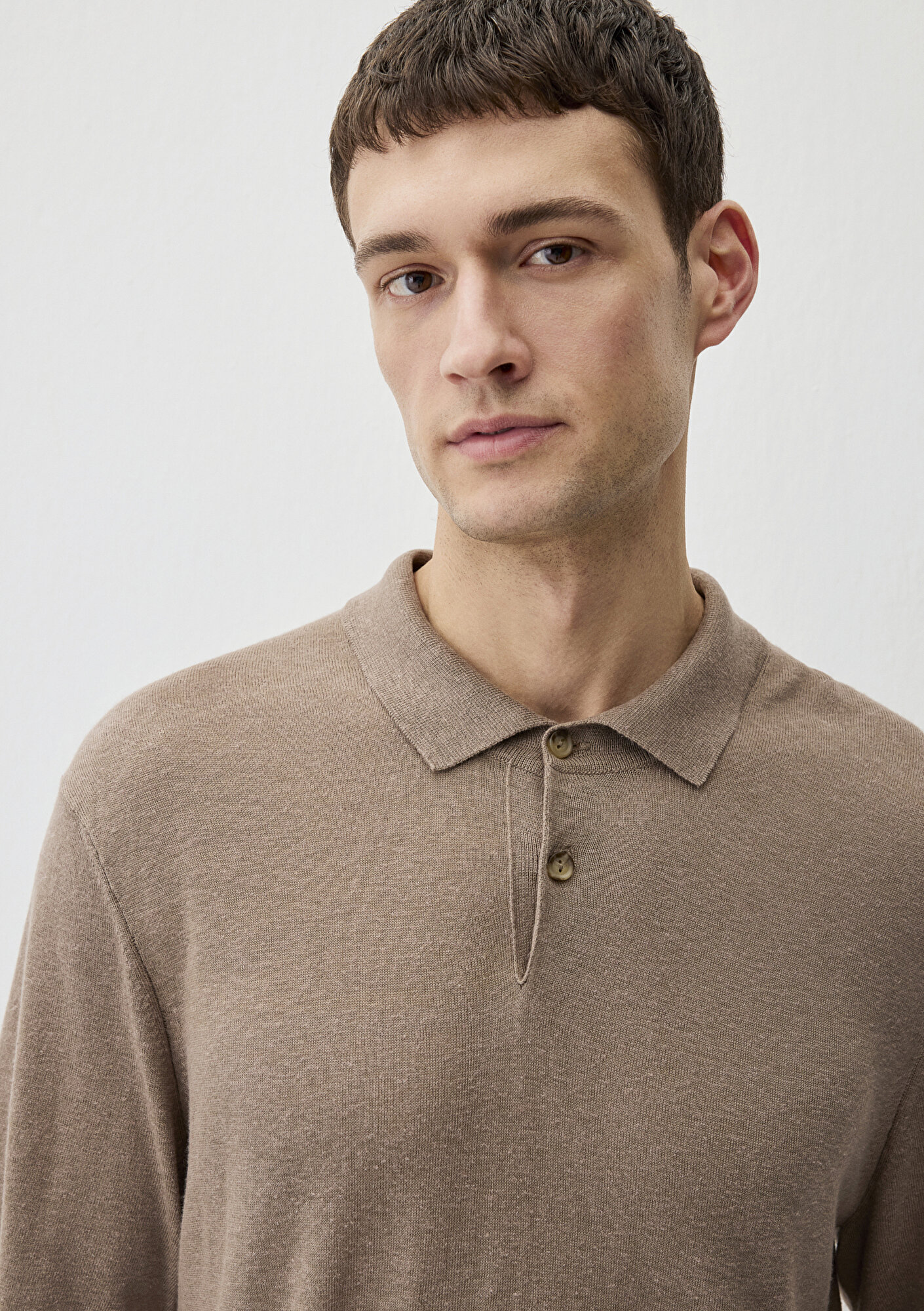 Mavi Kahverengi Kısa Kollu Triko Polo 0710304-70321