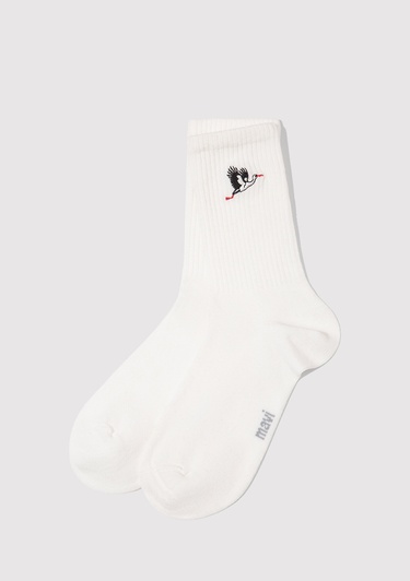  Mavi Beyaz Soket  Çorap 1913971-20454