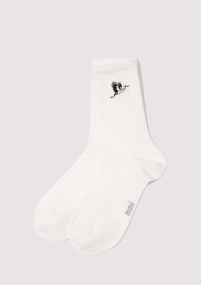  Mavi Beyaz Soket  Çorap 1913971-20454