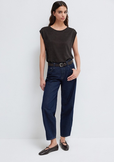  Mavi Antrasit Tişört Regular Fit / Normal Kesim 1613951-70087