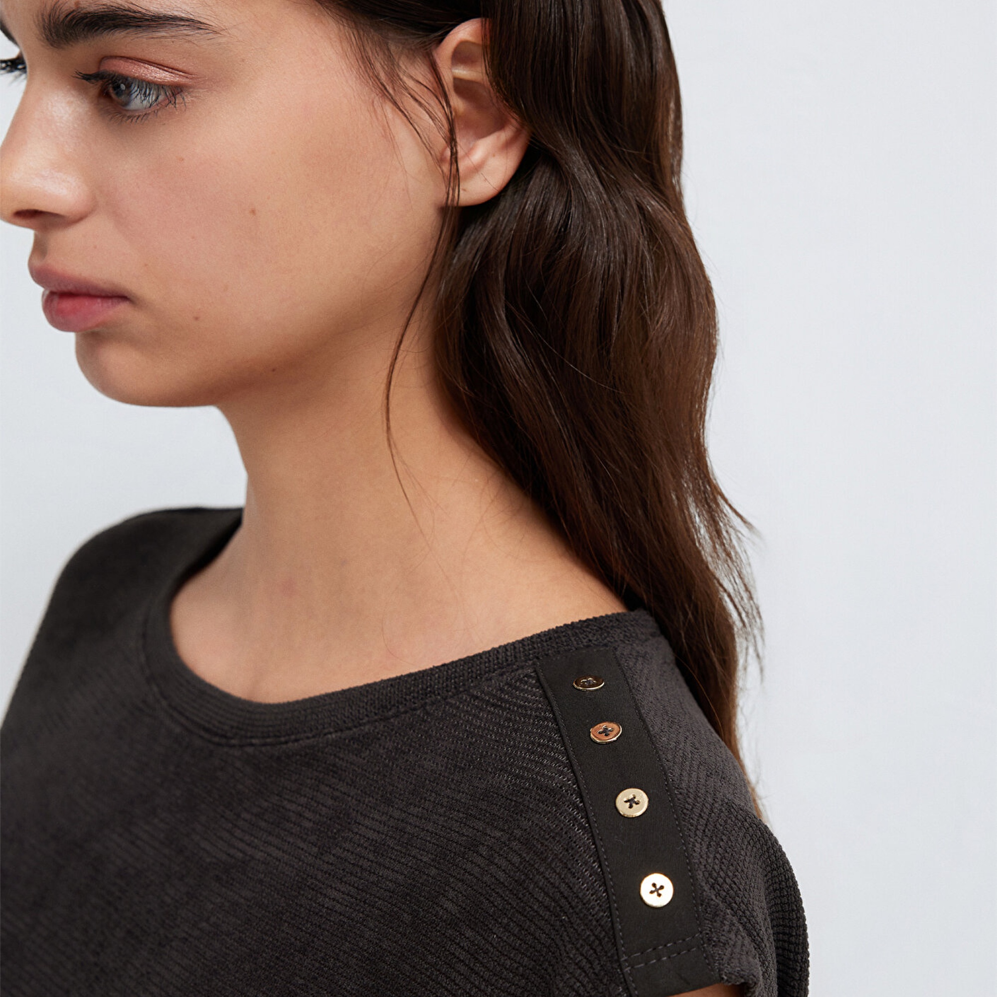 Mavi Antrasit Tişört Regular Fit / Normal Kesim 1613951-70087