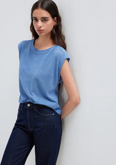  Mavi Mavi Tişört Regular Fit / Normal Kesim 1613951-70853