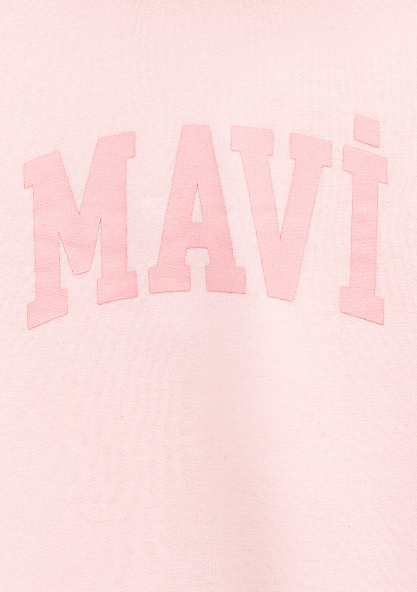 Mavi Mavi Logo Baskılı Pembe Sweatshirt 7S10147-71007