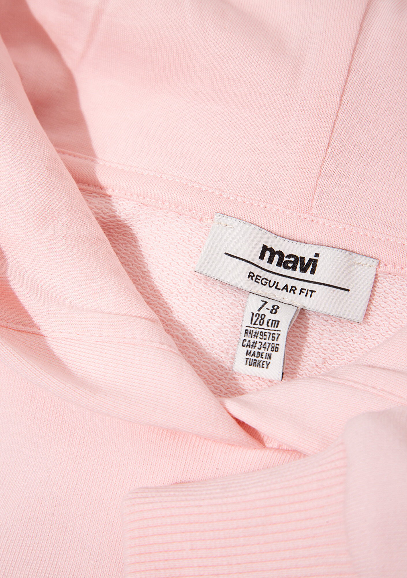 Mavi Mavi Logo Baskılı Pembe Sweatshirt 7S10147-71007