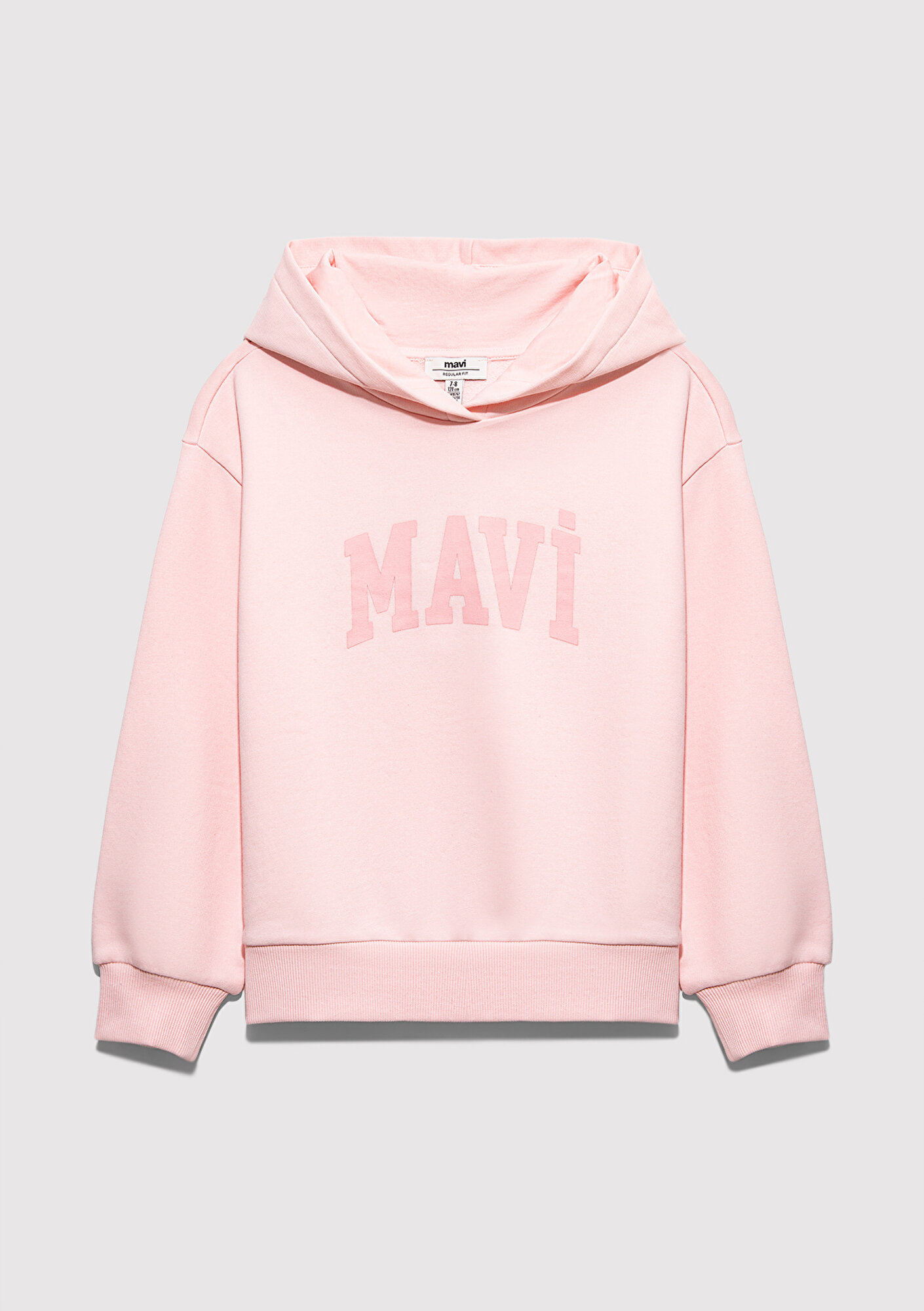 Mavi Mavi Logo Baskılı Pembe Sweatshirt 7S10147-71007