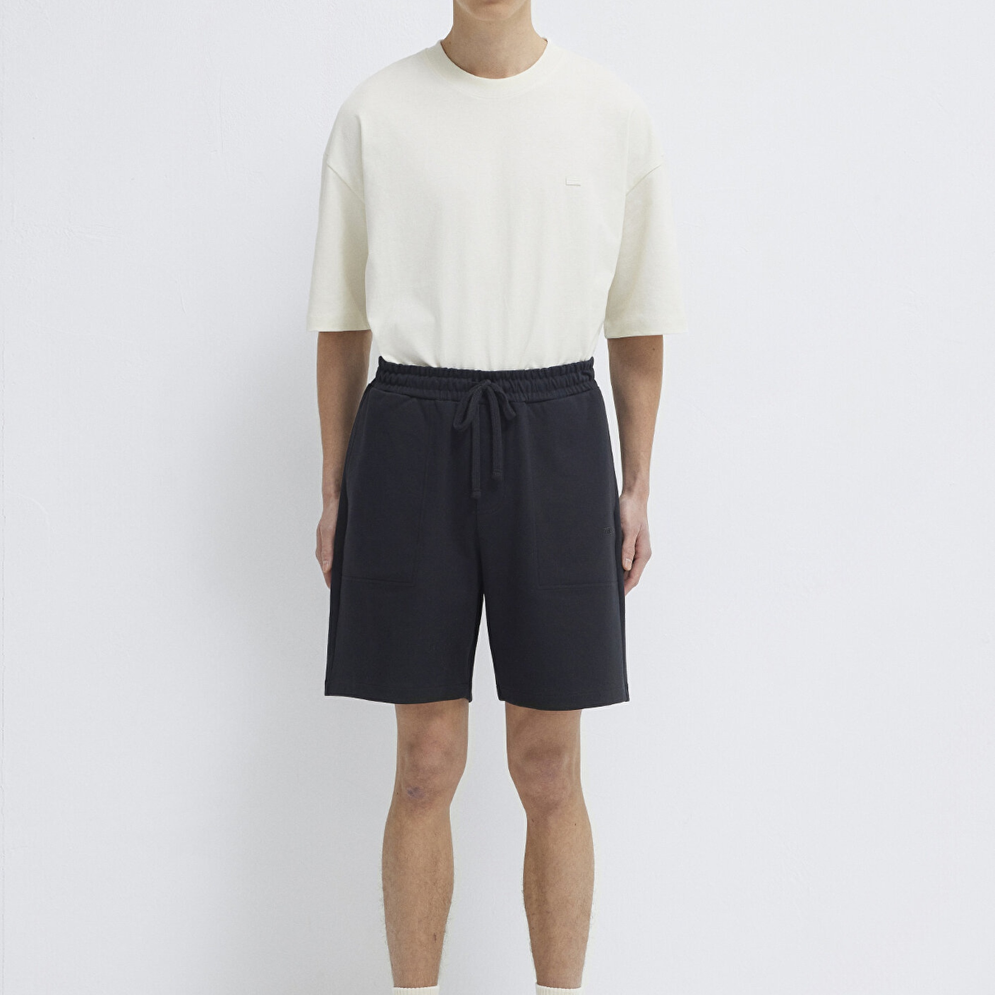 Mavi MVJNS Baskılı Siyah Şort 0010586-900