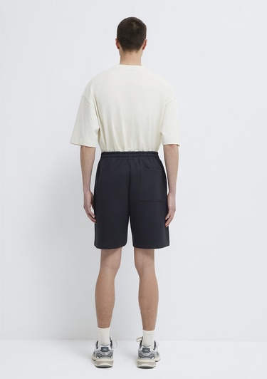  Mavi MVJNS Baskılı Siyah Şort 0010586-900