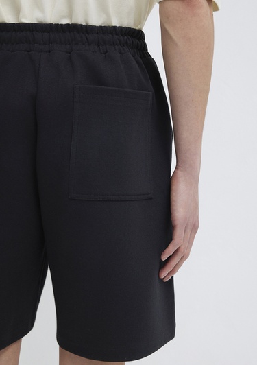  Mavi MVJNS Baskılı Siyah Şort 0010586-900