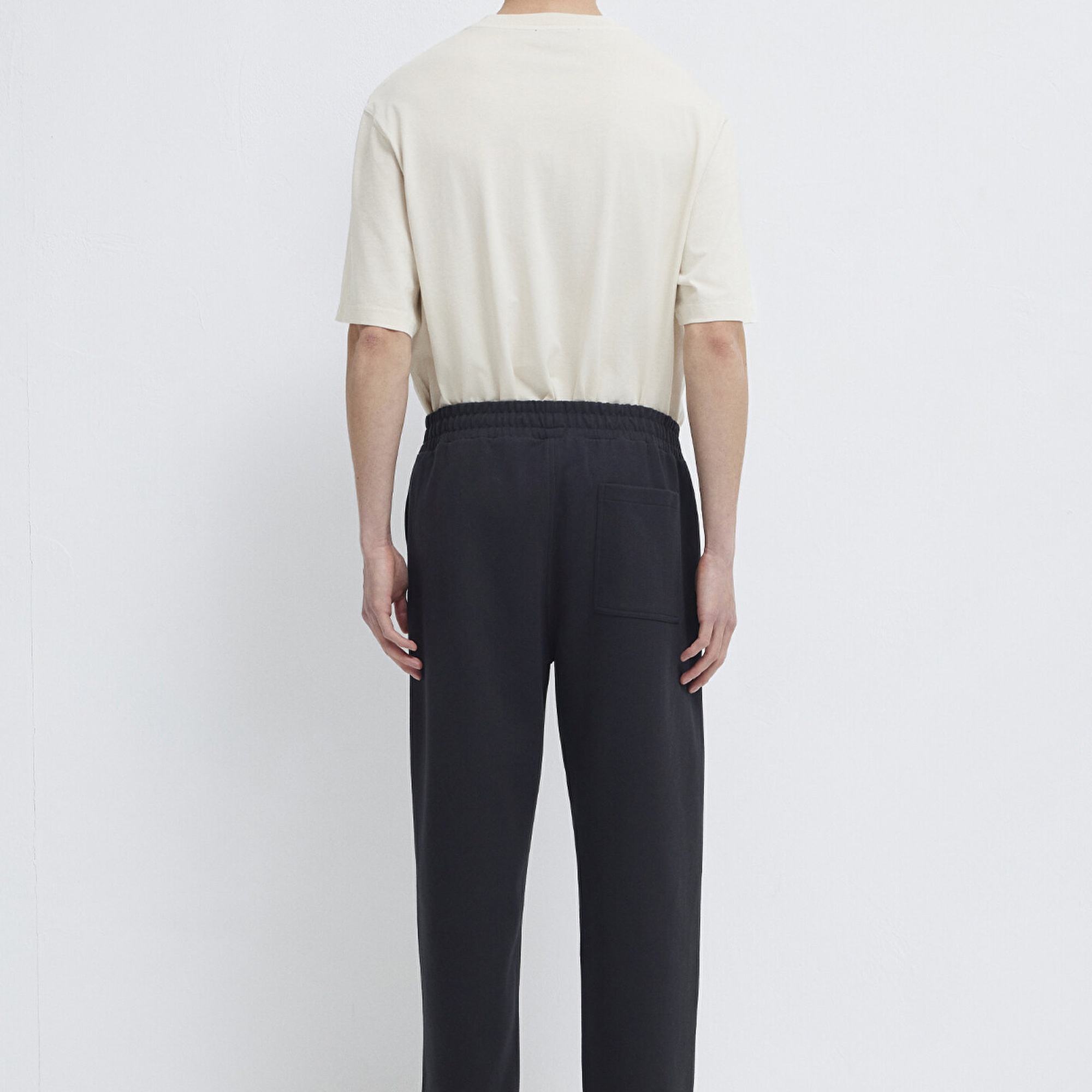 Mavi İnterlok Siyah Eşofman Altı 0010585-900