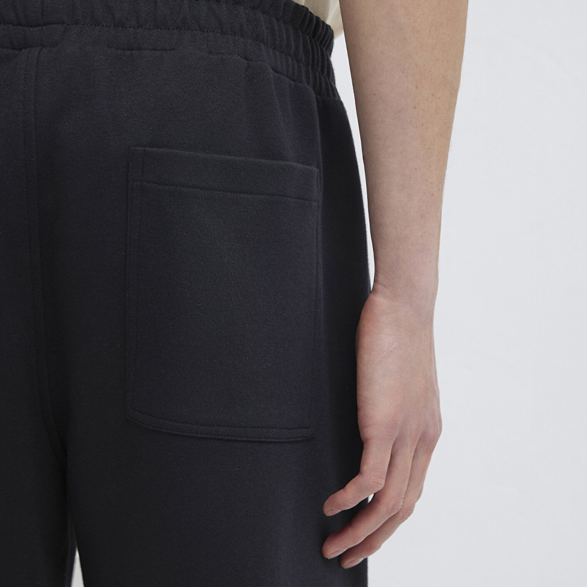 Mavi İnterlok Siyah Eşofman Altı 0010585-900