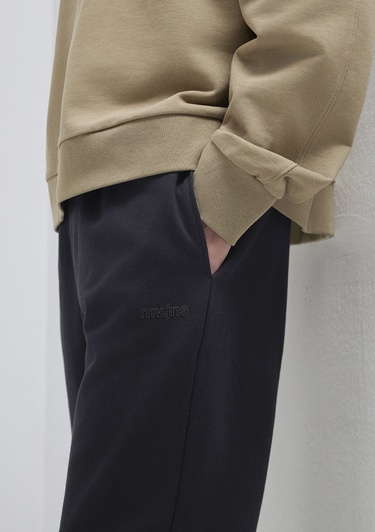  Mavi İnterlok Siyah Eşofman Altı 0010585-900