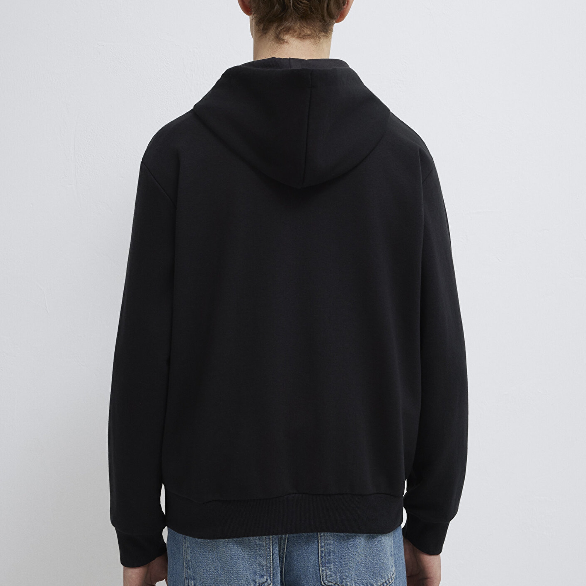 Mavi Mavi Logo Baskılı Fermuarlı Sweatshirt 0S10557-900