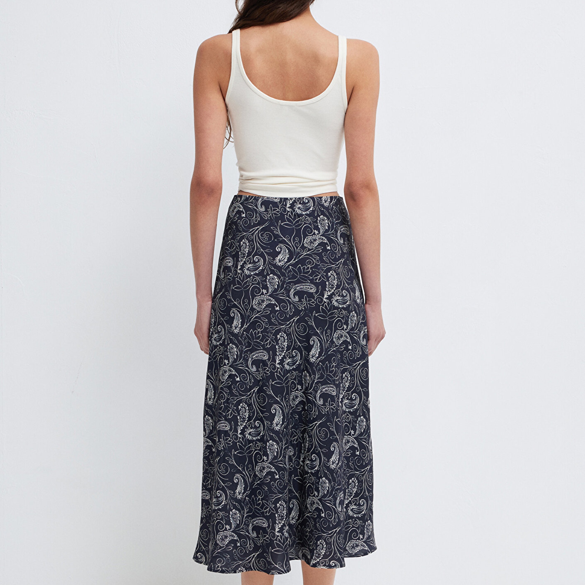 Mavi Beyaz Etek 1310583-91475