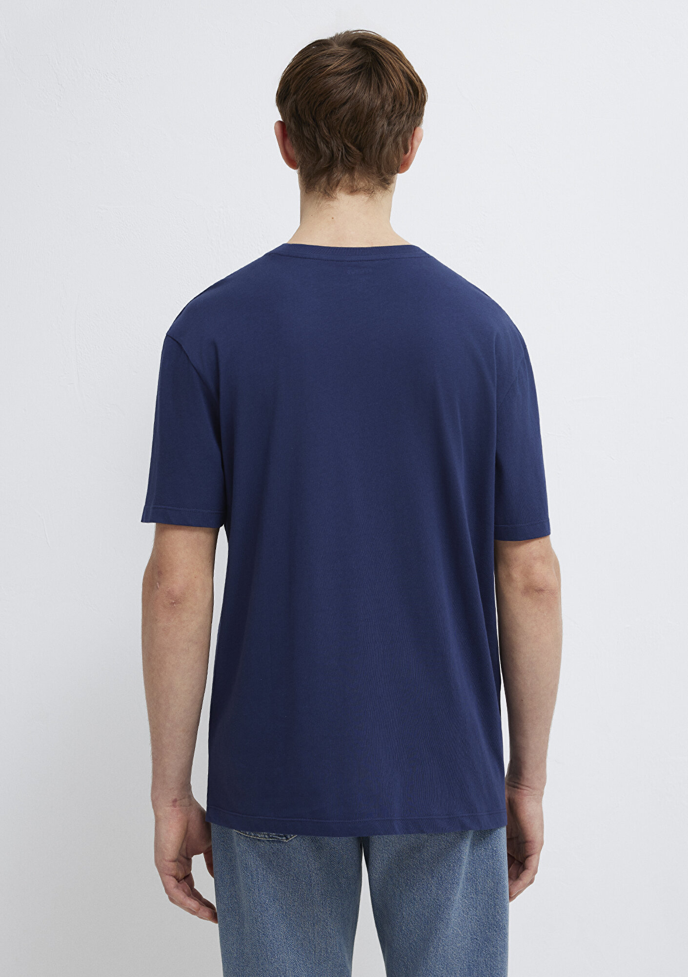 Mavi Mavi 1991 Baskılı Lacivert Tişört Loose Fit / Bol Rahat Kesim 0613147-70492
