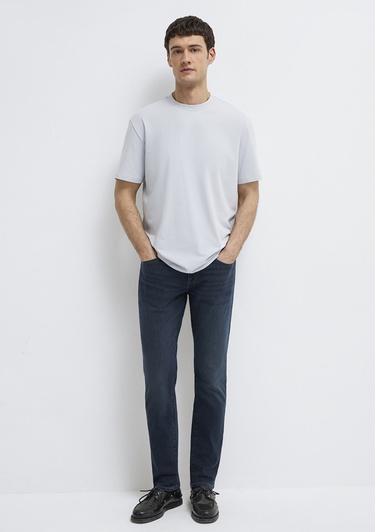  Mavi Mavi Basic Tişört Loose Fit / Bol Rahat Kesim 0613199-70802