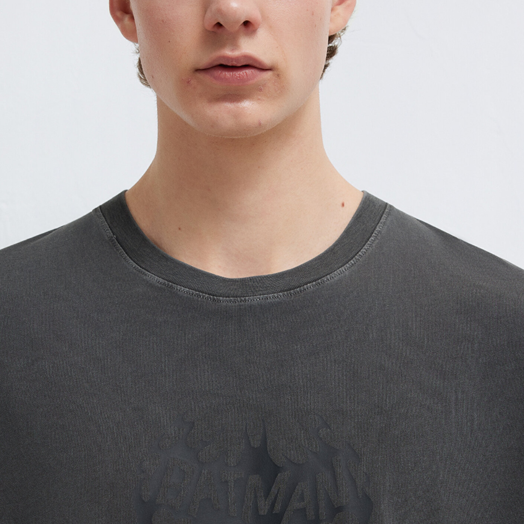 Mavi Batman Baskılı Siyah Tişört Relaxed Fit / Rahat Kesim 0613203-900