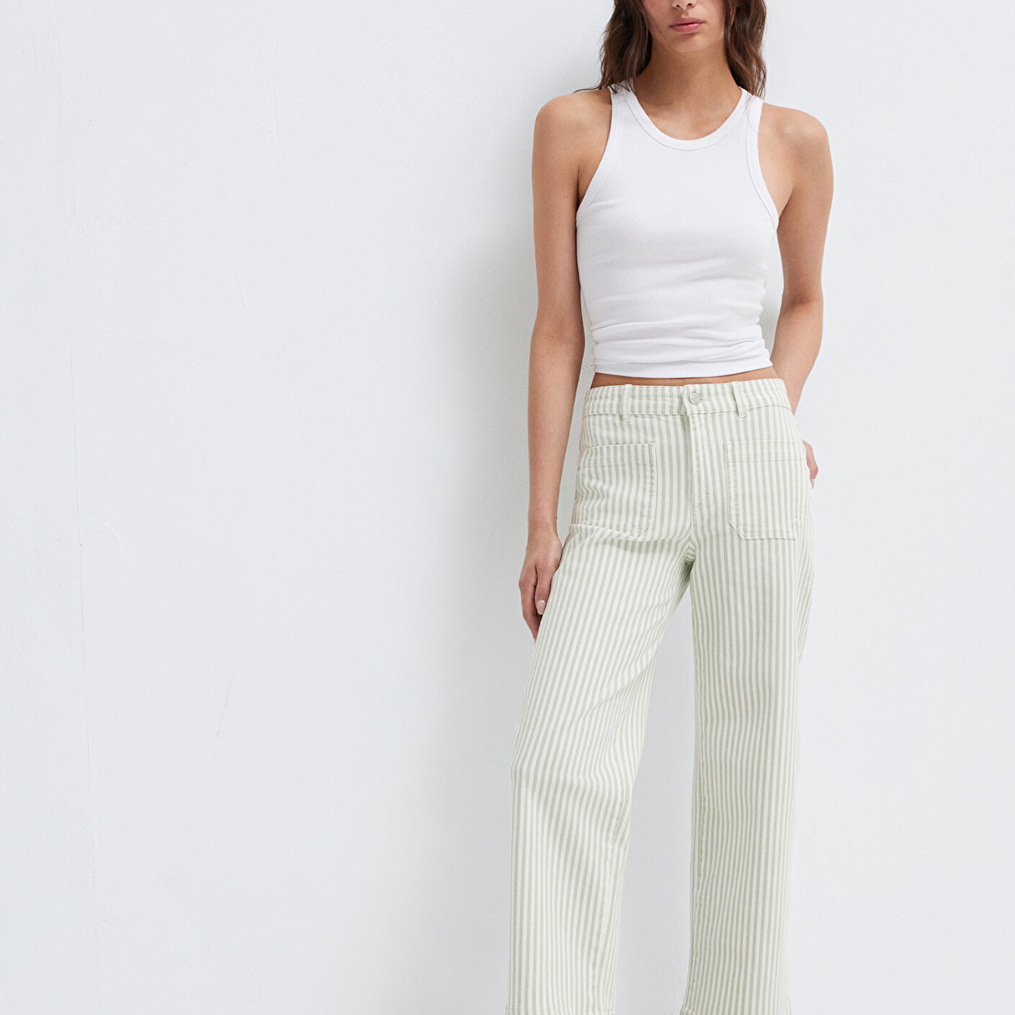 Mavi Yeşil Pantolon 1011161-85171