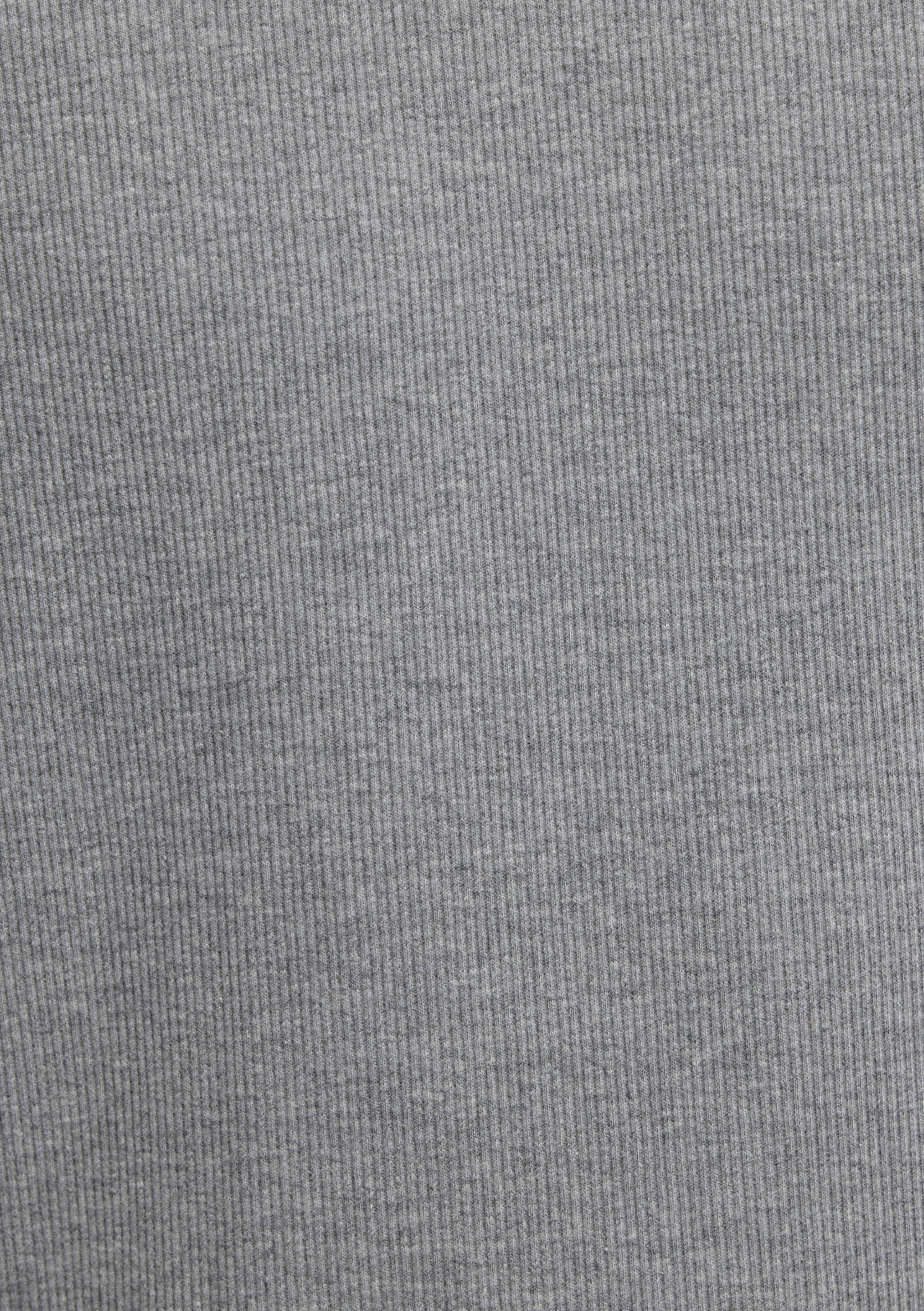  Mavi Gri Basic Tişört Fitted / Vücuda Oturan Kesim 0613176-80018