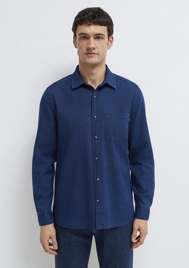 Mavi Mavi Gömlek Regular Fit / Normal Kesim 0211854-18790