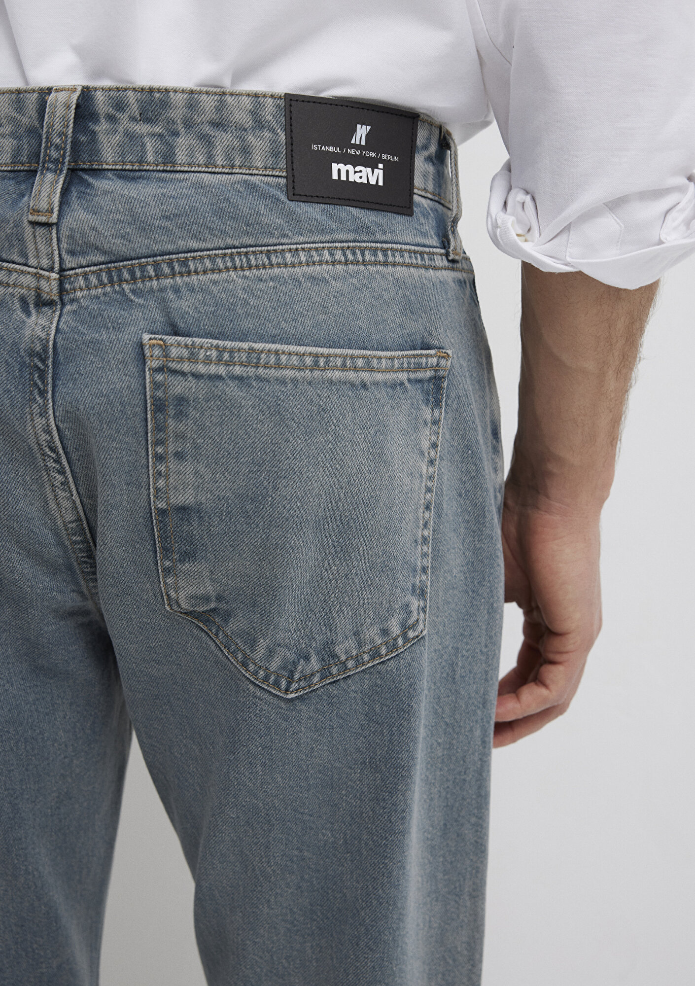  Mavi Lisbon Street Vintage Açık Mavi Jean Pantolon 0010039-A1704