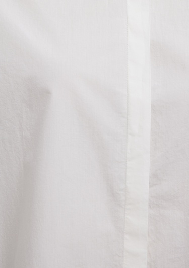  Mavi Nakış Detaylı Ekru Gömlek Loose Fit / Bol Rahat Kesim 1211382-70057