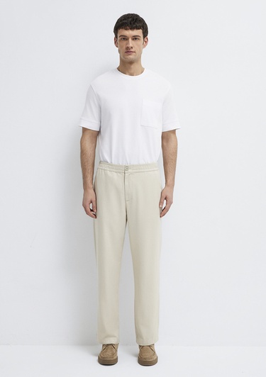  Mavi Bej Pantolon 0010557-70144