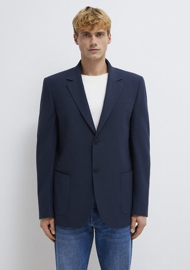  Mavi Lacivert Blazer 0110819-82318