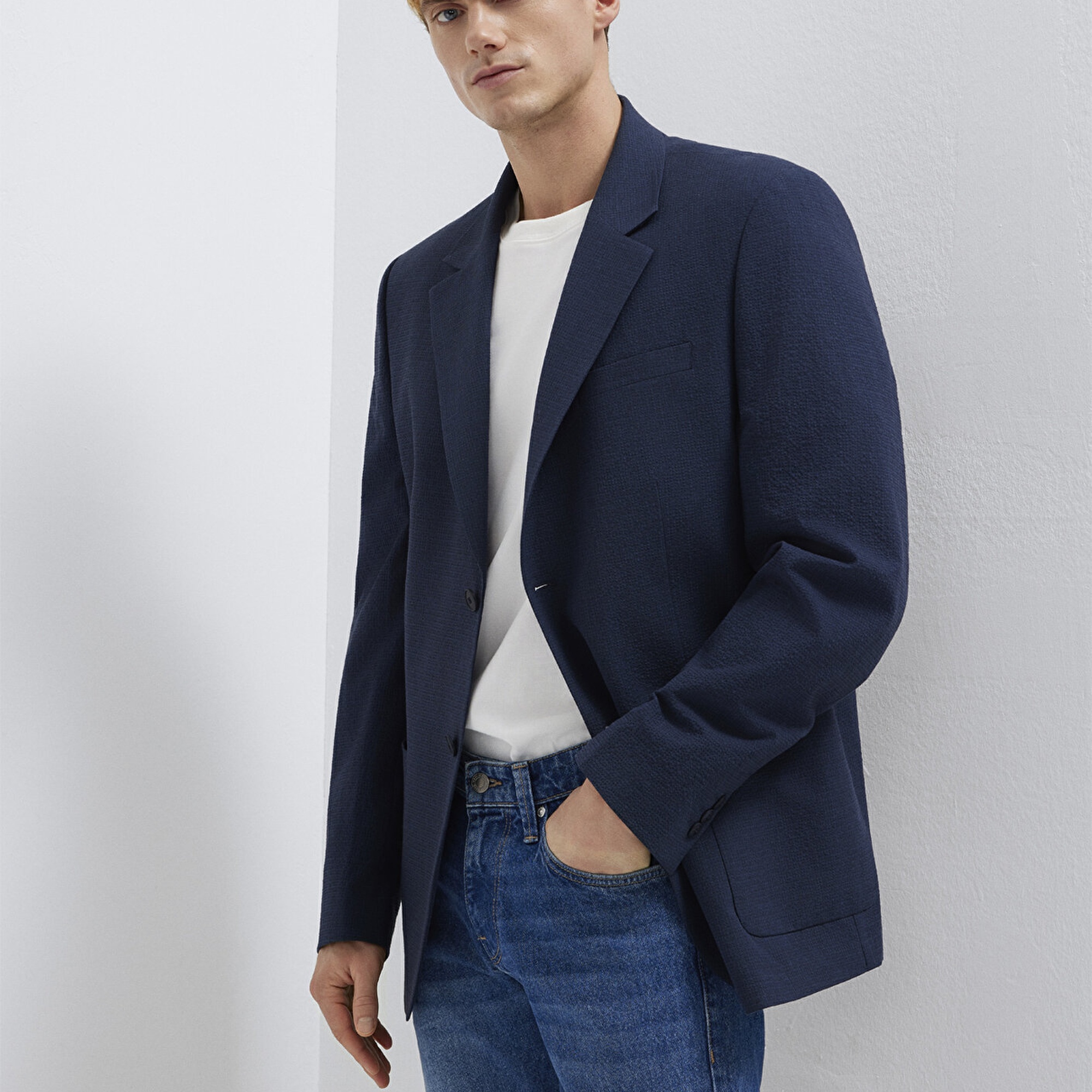 Mavi Lacivert Blazer 0110819-82318