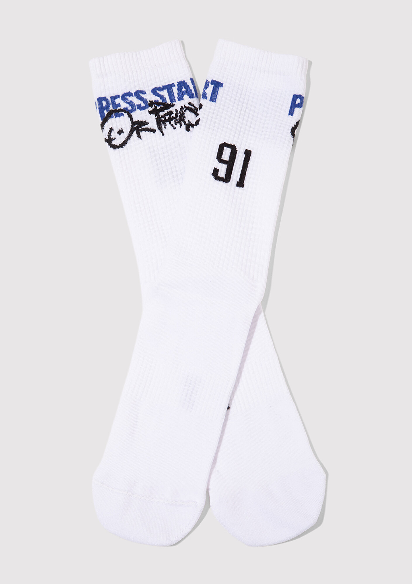  Mavi Beyaz Soket  Çorap 0912198-620