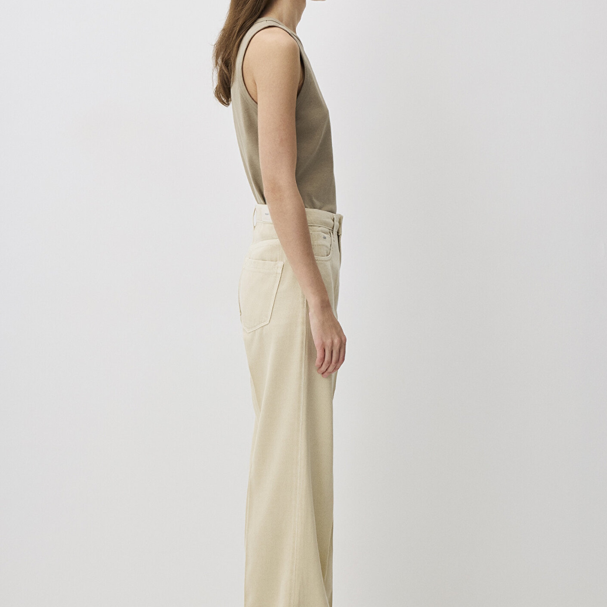 Mavi Malibu Mavi Edition Krem Jean Pantolon 1010152-90951