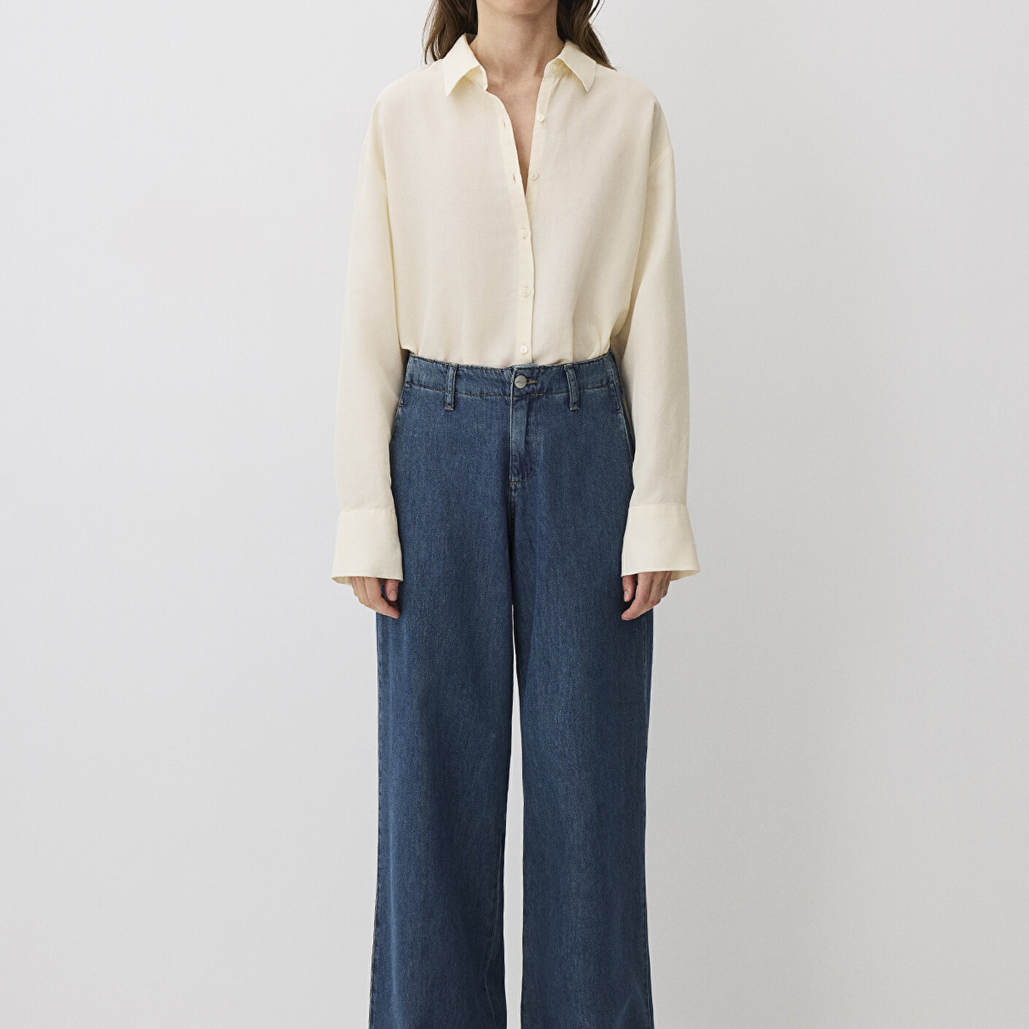 Mavi Maribel Mavi Edition Puslu Indigo Mavisi Jean Pantolon 1012666-90558