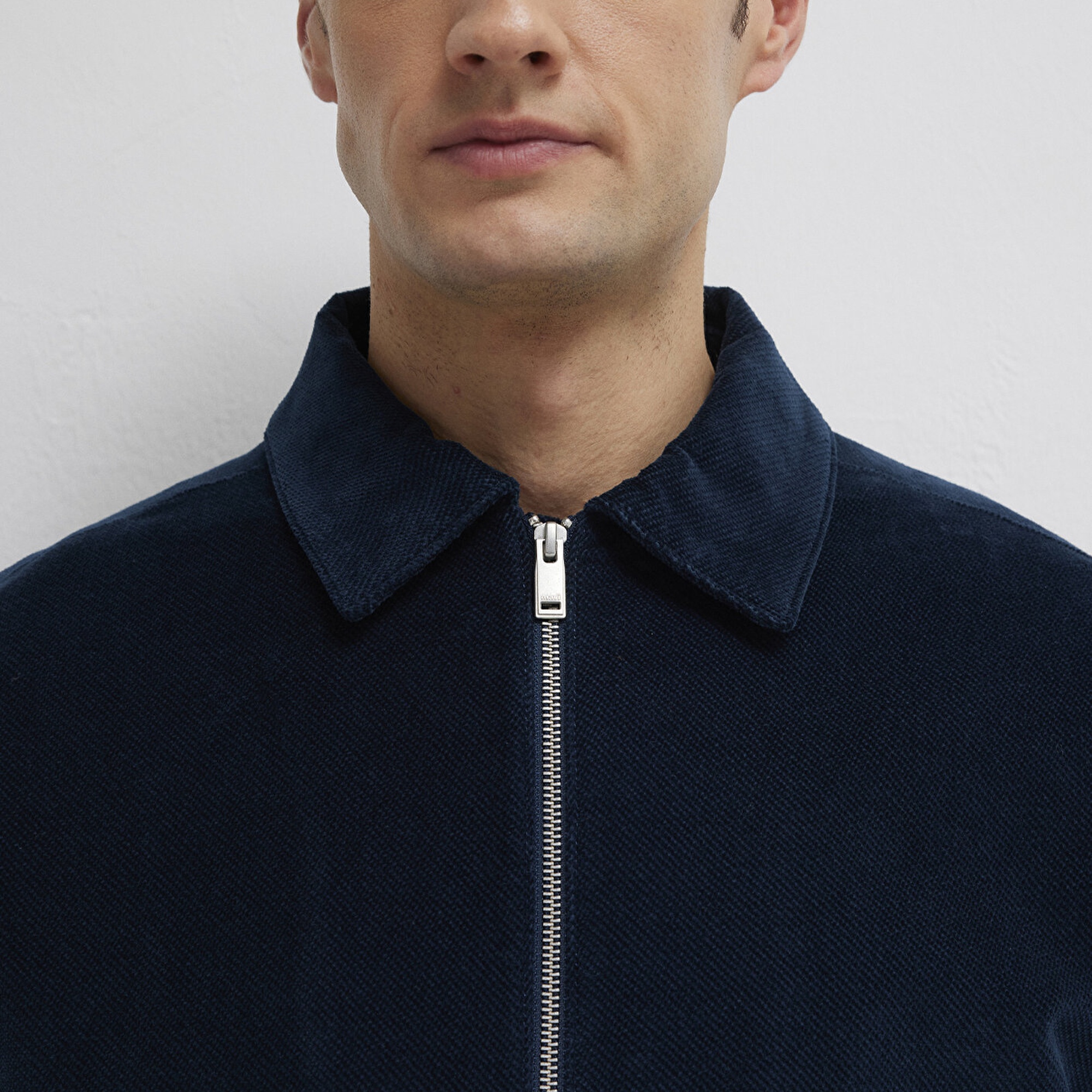 Mavi Lacivert Kadife Ceket Loose Fit / Bol Rahat Kesim 0110952-80872