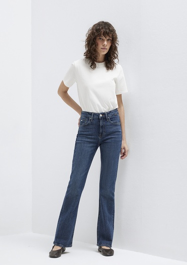  Mavi Bliss Premium Blue Gölgeli Koyu Mavi Jean Pantolon 101437-A3780