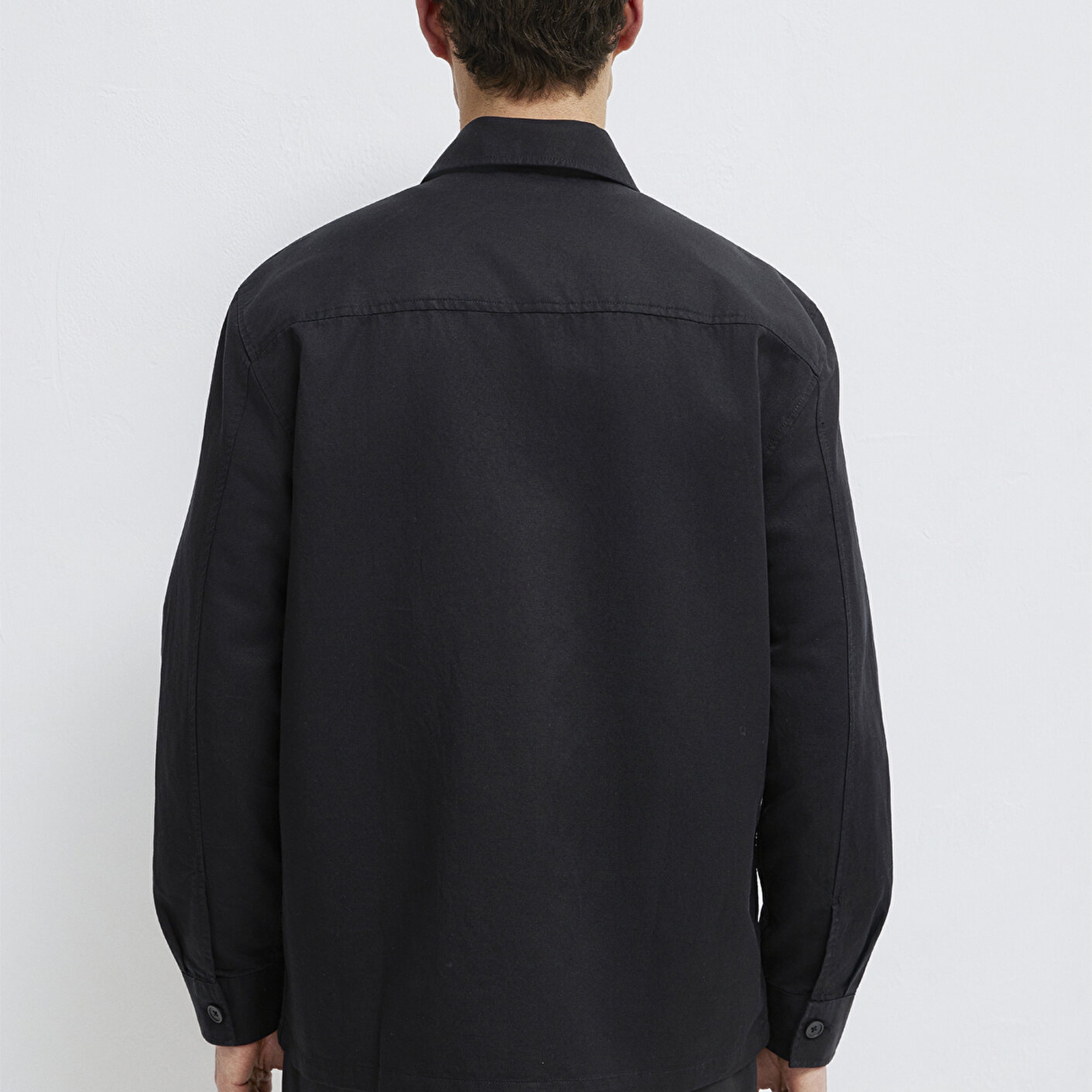 Mavi Siyah Gömlek Regular Fit / Normal Kesim 0211980-900