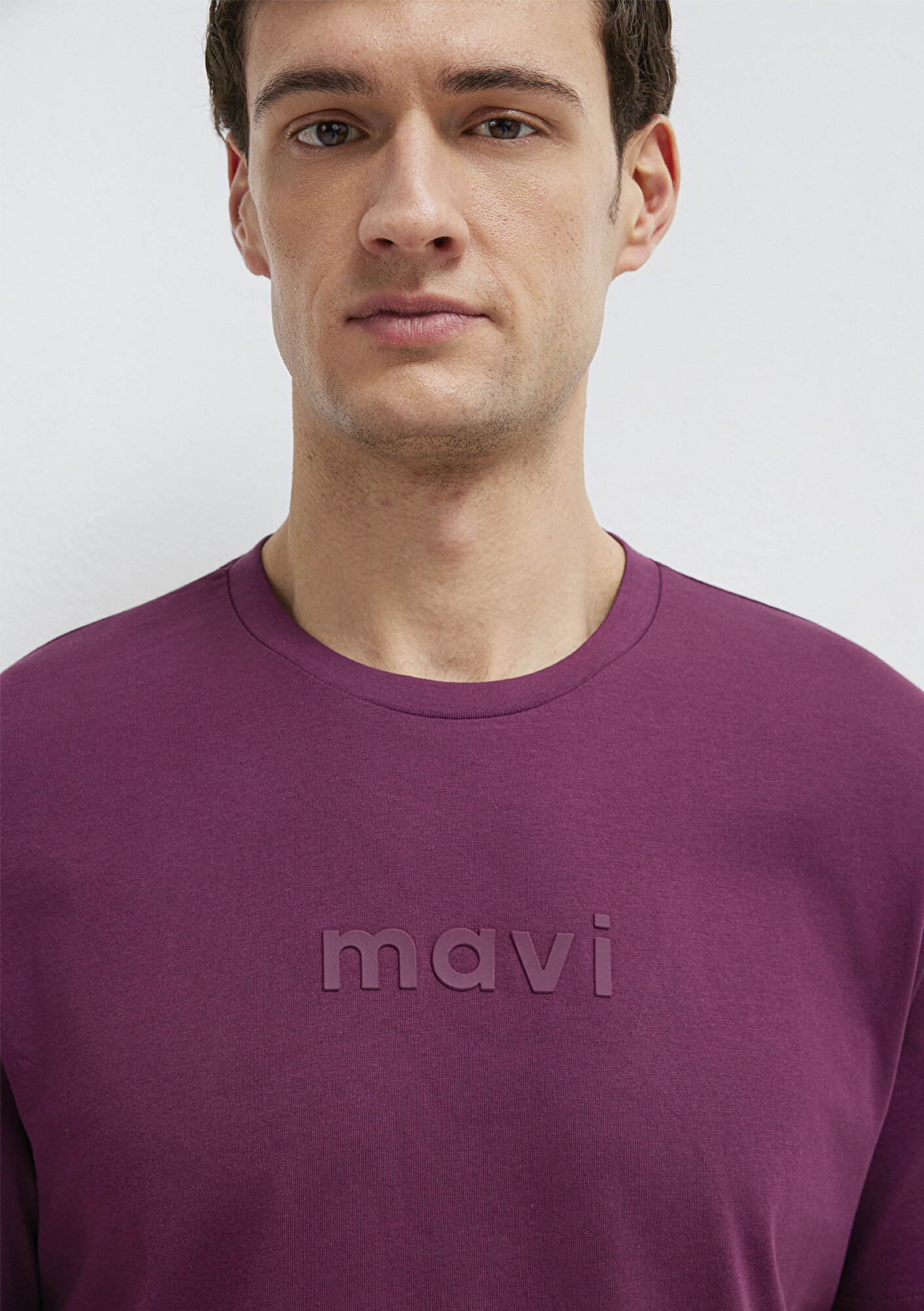 Mavi Mavi Baskılı Bordo Tişört Regular Fit / Normal Kesim 0612732-70670