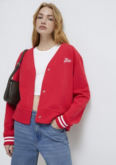  Mavi Kırmızı Sweatshirt 1S10511-70477