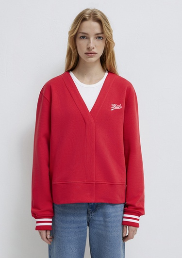  Mavi Kırmızı Sweatshirt 1S10511-70477