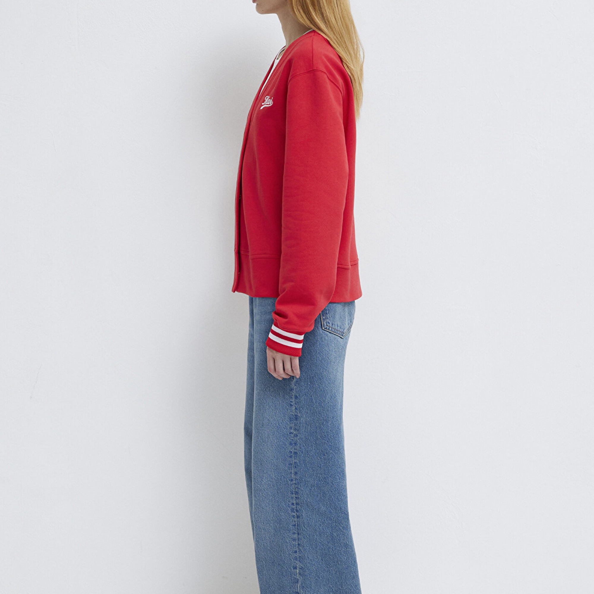 Mavi Kırmızı Sweatshirt 1S10511-70477