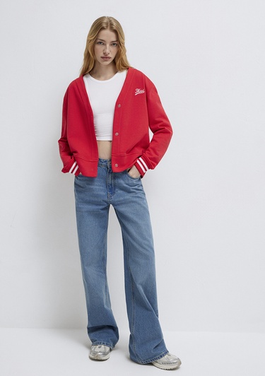  Mavi Kırmızı Sweatshirt 1S10511-70477