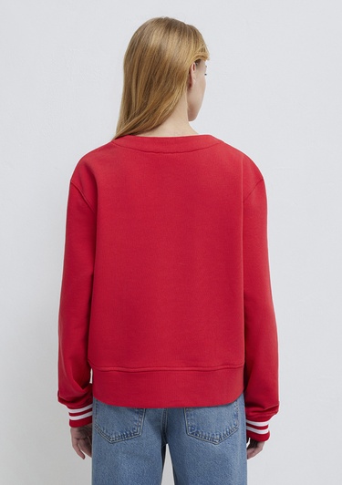  Mavi Kırmızı Sweatshirt 1S10511-70477